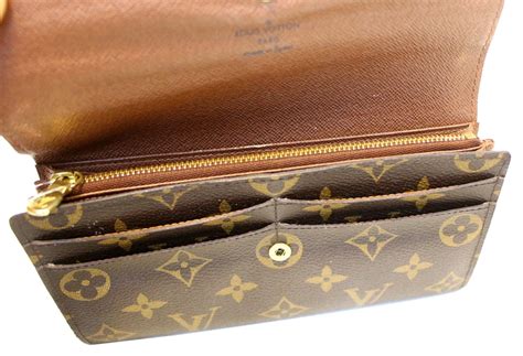 louis vuitton monogram portefeuille|sarah wallet louis vuitton.